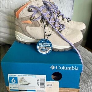 New Columbia Newton Ridge Plus Women's Waterproof Hiking Boots Size 6